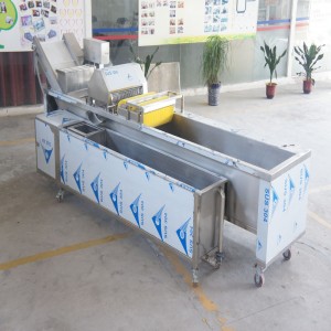 Mașină de spălat legume pentru dezinfectarea ozonului (cu dispozitiv de îndepărtare a impurității)